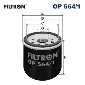 FILTRON Yağ Filtresi (OP 564/1) - Opel