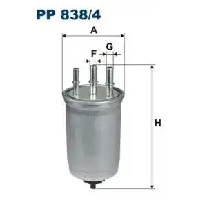 FILTRON Yakıt Filtresi ((Musursuz) 90ps/3s71 & B1B) - Ford PP 838/4
