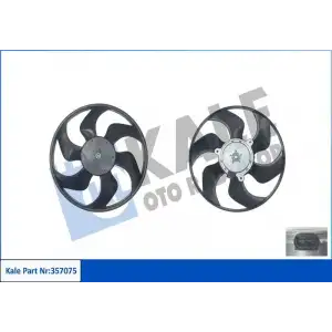 KALE Fan Motoru ((200w 12V)) - Renault / Dacia 357075