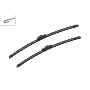 BOSCH Silecek Süpürgesi Ön Takım (600 / 550 MM Takım Yeni Tip) - Renault / Dacia 3397118997