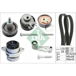 INA Triger Seti (Devirdaimli 130 Dış- Kp25565xs-1) - VW Grubu (VW/Audi/Seat/Skoda) 530 0089 30