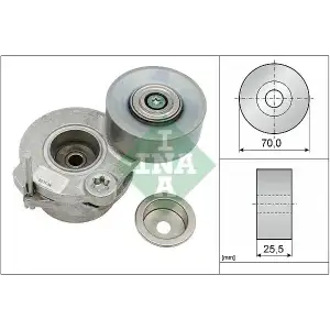 INA V Kayış Gergi Kütüğü (Komple) (534 0672 10) - VW Grubu (VW/Audi/Seat/Skoda)