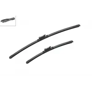 BOSCH Silecek Süpürgesi Ön Takım (119260 ( 600 / 400 MM ) (MUZ Tip)) - VW Grubu (VW/Audi/Seat/Skoda) 3397007555