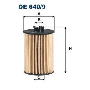 FILTRON Yağ Filtresi (OE 640/9) - Mercedes-Benz