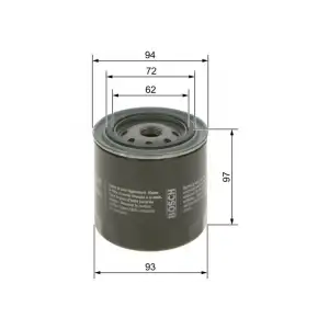 BOSCH Yağ Filtresi (0986452003) - Japon Araçları