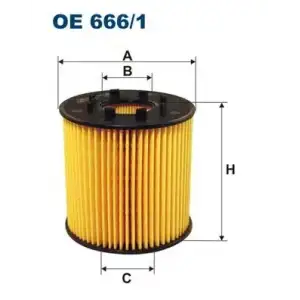 FILTRON Yağ Filtresi (OE 666/1) - Renault / Dacia