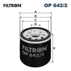 FILTRON Yağ Filtresi (OP 2012) - Renault / Dacia