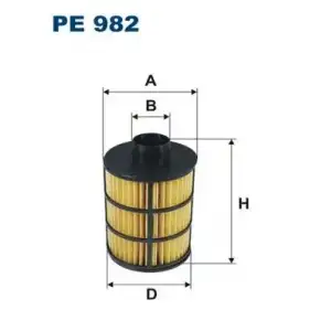 FILTRON Yakıt Filtresi - Opel PE 982