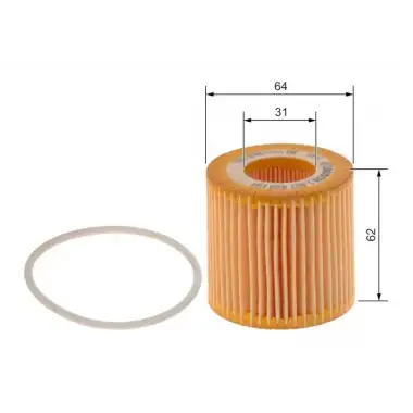 BOSCH Yağ Filtresi (Ox360d / E37hd84) - VW Grubu (VW/Audi/Seat/Skoda) 1457429194