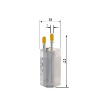 BOSCH Yakıt Filtresi (F026403014) - Volvo