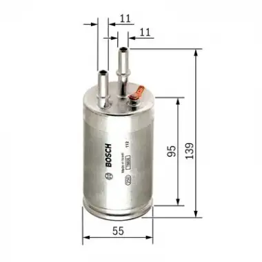 BOSCH Yakıt Filtresi (F026403014) - Volvo