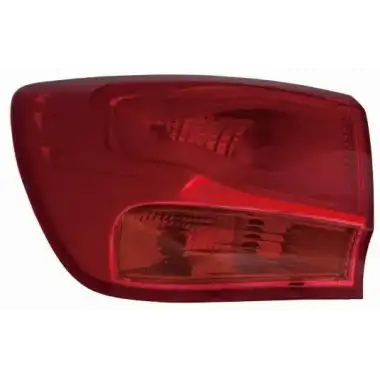 DEPO Stop Lambası Dış Sağ (Sarı - Kırmızı - P21/5w/p21w) - Kore Araçları (Hyundai/Kia) 223-1962R-UE