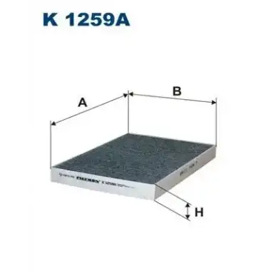 FILTRON Polen Filtresi (Karbonlu) (K 1259A) - Fiat / Alfa / Lancia