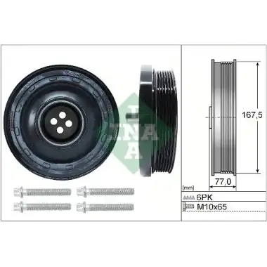INA Krank Kasnağı (544 0137 20) - BMW / Mini