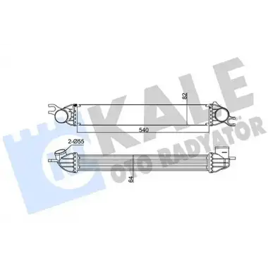 KALE Turbo Radyatörü (344860) - BMW / Mini