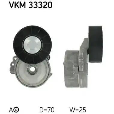 SKF V Kayış Gergi Rulmanı (Kütüklü Bilya) - Fiat / Alfa / Lancia SKF VKM 33320