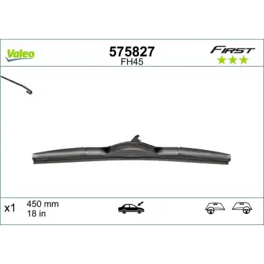 VALEO Silecek Süpürgesi Ön (450 Mm Hibrid Silecek) 575827