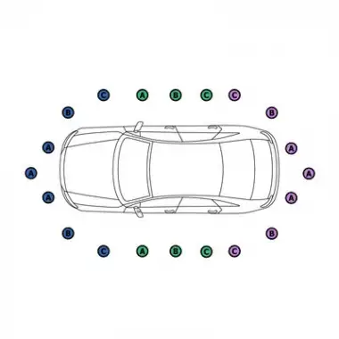 BOSCH Park Sensörü - Mercedes-Benz 0263009638