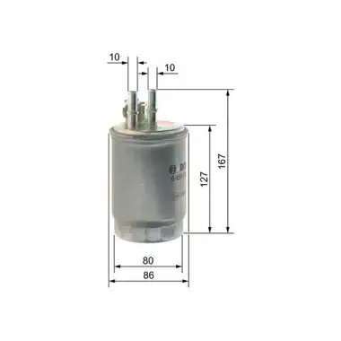 BOSCH Yakıt Filtresi (0450906357) - Ford