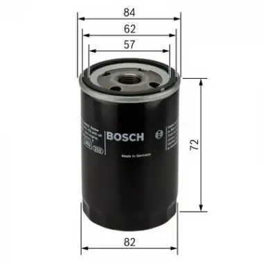 BOSCH Yağ Filtresi (2630022800 - 2630035531 - 0rf0323802) - Kore Araçları (Hyundai/Kia) 0451103316
