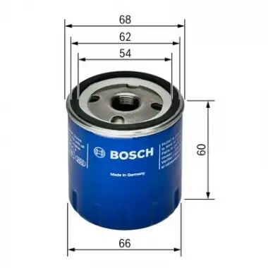 BOSCH Yağ Filtresi (Atom) - Renault / Dacia 0451104025