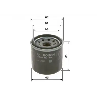 BOSCH Yağ Filtresi (0986452058) - Opel
