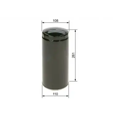 BOSCH Yakıt Filtresi (Vidalı Filtre) (09864B2016) - Ağır Vasıta