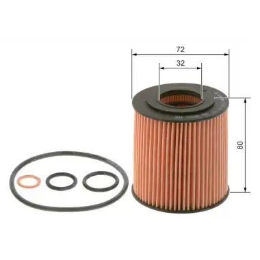 BOSCH Yağ Filtresi (09864B7018) - BMW / Mini