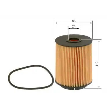 BOSCH Yağ Filtresi (Ox160d / L314) - VW Grubu (VW/Audi/Seat/Skoda) 1457429142