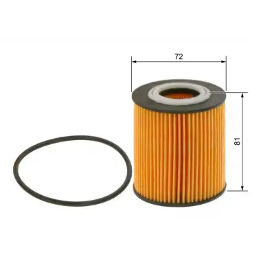 BOSCH Yağ Filtresi (1457429197) - Fiat / Alfa / Lancia