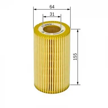 BOSCH Yağ Filtresi (E32hd184) - VW Grubu (VW/Audi/Seat/Skoda) 1457429268