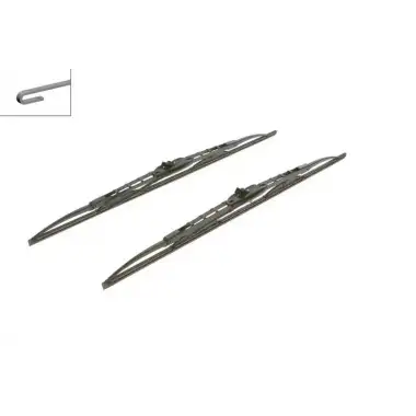 BOSCH Silecek Süpürgesi Ön Takım (3397005800) - Peugeot / Citroën / DS