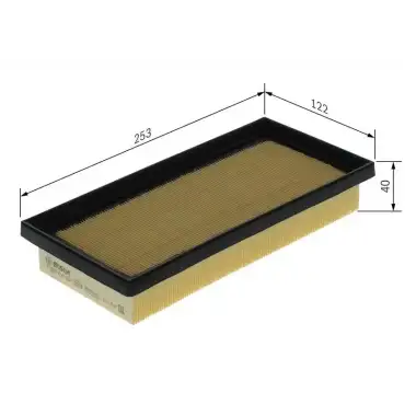 BOSCH Hava Filtresi (F026400507) - Japon Araçları