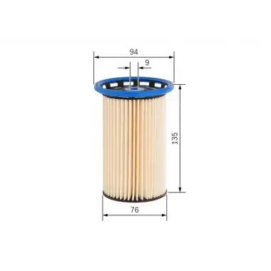 BOSCH Yakıt Filtresi (E424kp / Kx342) - VW Grubu (VW/Audi/Seat/Skoda) F026402809