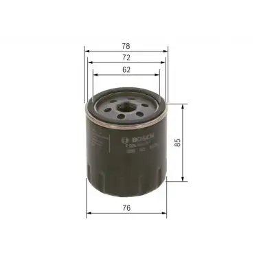 BOSCH Yağ Filtresi (4m5j 6714 Da/4m5q 6714 CA) - Ford F026407017