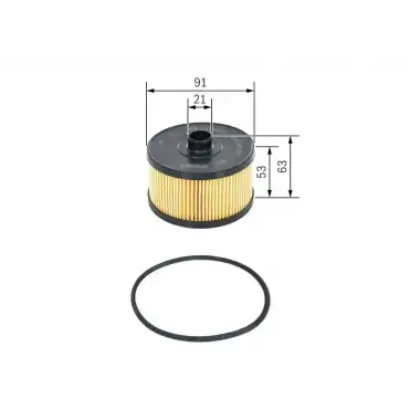 BOSCH Yağ Filtresi (F026407231) - Renault / Dacia