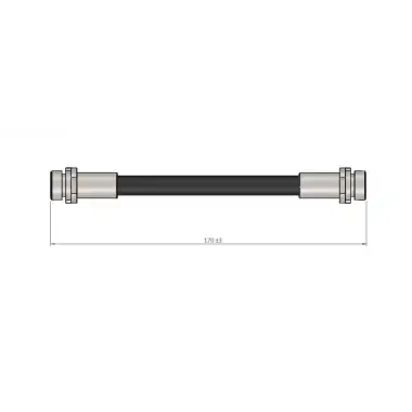 CAVO Fren Hortumu Arka (28197 / 83.7858-0140.3) - VW Grubu (VW/Audi/Seat/Skoda) CAVO C800 544A