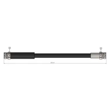 CAVO Fren Hortumu Arka (24.5204-0233.3) - VW Grubu (VW/Audi/Seat/Skoda) CAVO C900 370A