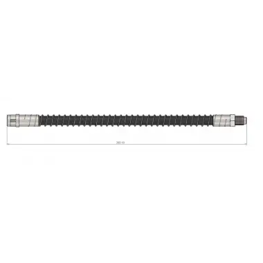 CAVO Fren Hortumu Arka (255 MM) - Mercedes-Benz CAVO C900 404A