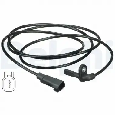 DELPHI ABS Sensörü Arka Sol - Opel DEL SS20357