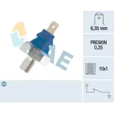 FAE Yağ Basınç Müşürü (Mavi / 08466 (0.15-0.35 BAR)) - VW Grubu (VW/Audi/Seat/Skoda) FAE 11690