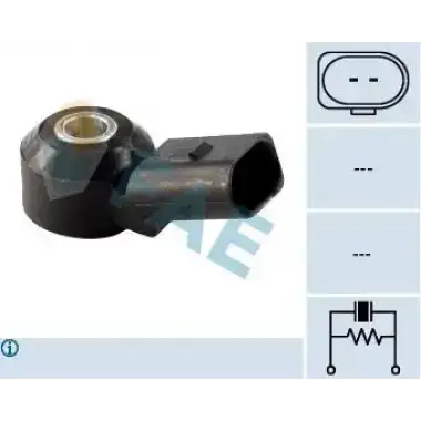FAE Vuruntu Sensörü (FAE 60160) - VW Grubu (VW/Audi/Seat/Skoda)
