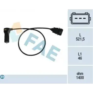 FAE Krank Devir Sensörü (111 371) - VW Grubu (VW/Audi/Seat/Skoda) FAE 79066