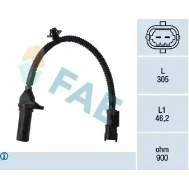 FAE Krank Devir Sensörü (Krank AÇI Sensörü) - Kore Araçları (Hyundai/Kia) FAE 79334