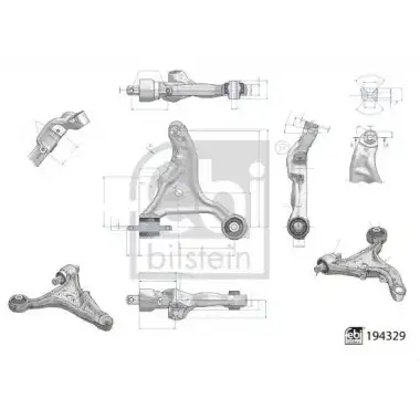 FEBI BILSTEIN Salıncak Ön Sol (8623957) - Volvo 194329