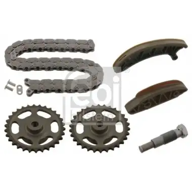 FEBI BILSTEIN Eksantrik Zincir Gergi Seti (Eks.zincir+zincir Gergi+2 Kizak+2 Dişli (Kızak A6510520016) - Mercedes-Benz 44971