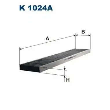 FILTRON Polen Filtresi (Lak226 (Karbonlu)) - VW Grubu (VW/Audi/Seat/Skoda) K 1024A