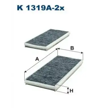 FILTRON Polen Filtresi (Karbon) (K 1319A-2X) - Japon Araçları