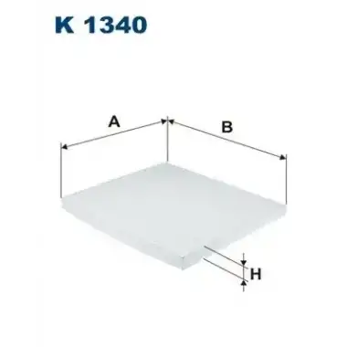 FILTRON Polen Filtresi (Klima Filtresi) (K 1340) - Kore Araçları (Hyundai/Kia)