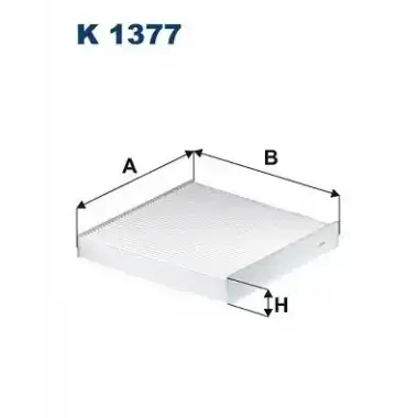 FILTRON Polen Filtresi (Karbonsuz/8c16 & A1a/a2a/6c11 & AAK) - Ford K 1377